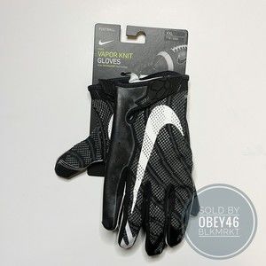 Nike Vapor Knit  Football Receiver Gloves Black CJ9270-091 Size 2XL